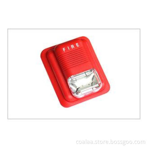 Red 100 - 150mA Siren With strobe Light For Ambulance / Pum